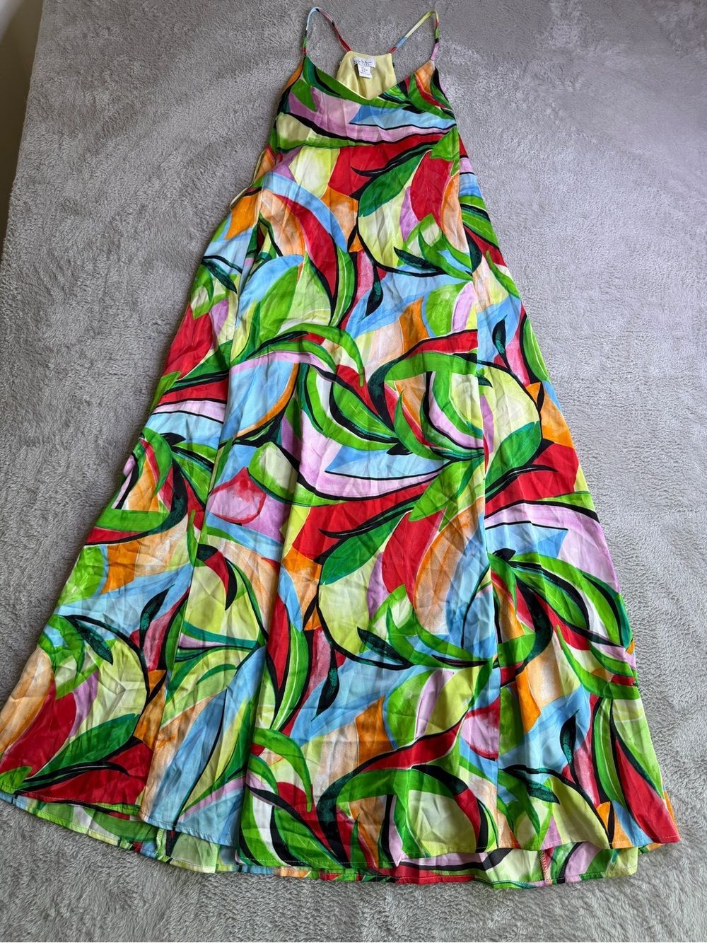 Nicole Miller Multicolor Maxi Dress XS NWT
